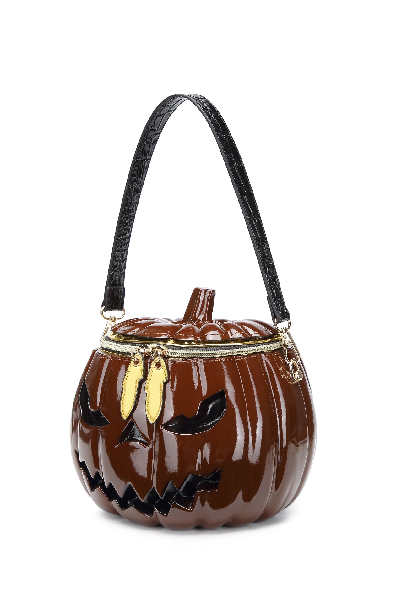 Women’s Pumpkin Shoulder Bag – Casual Multi-purpose Crossbody