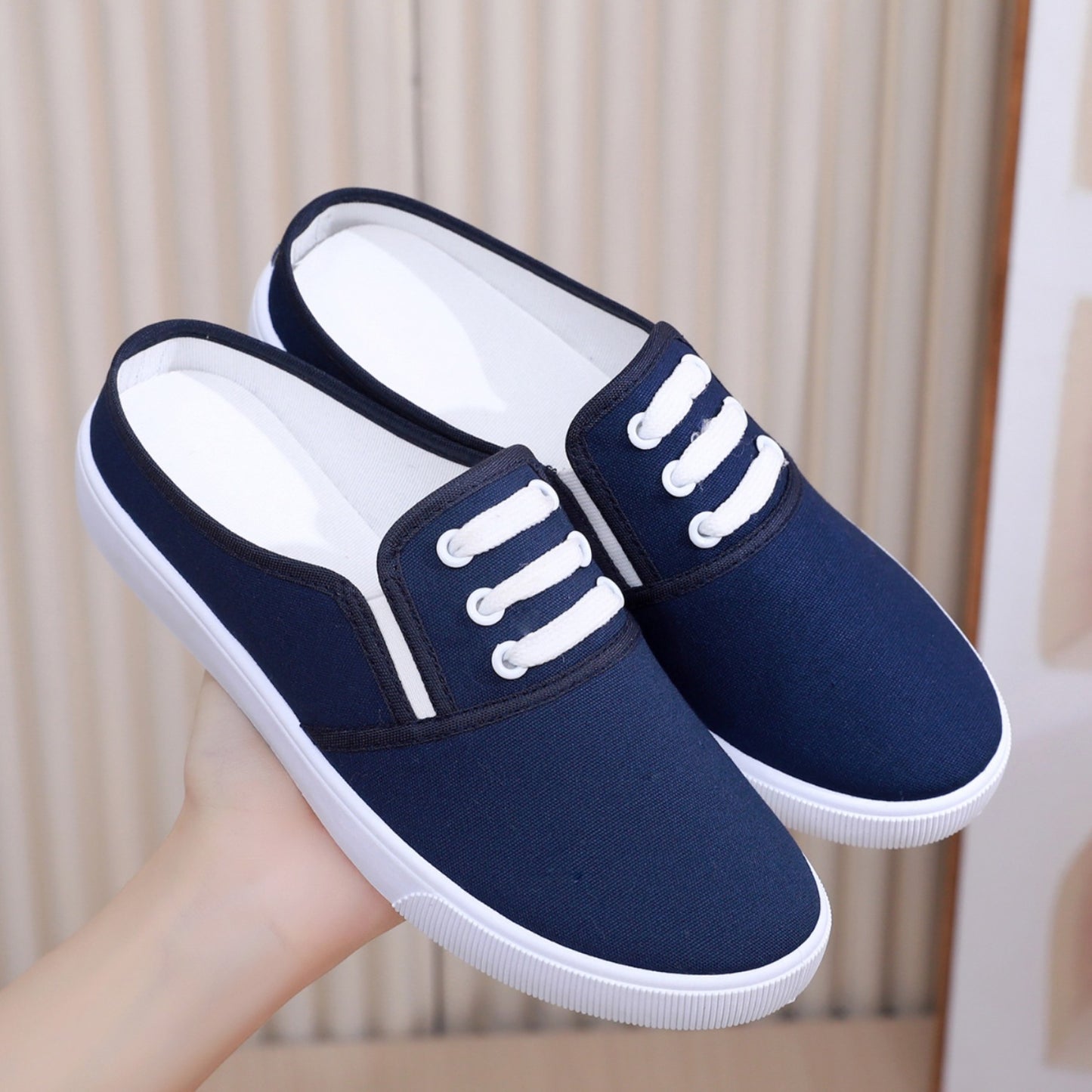 Slip-on Canvas Shoes Flat Women
