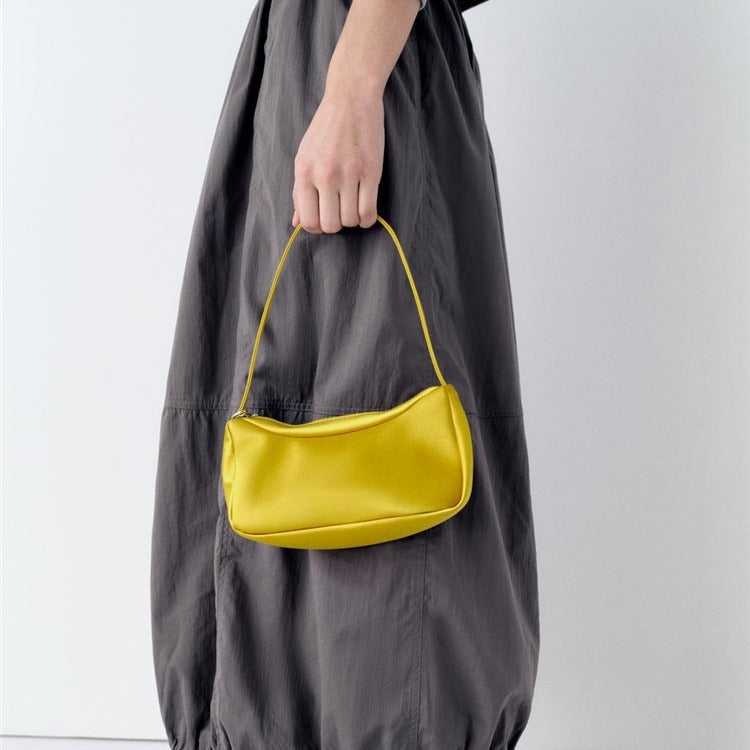 Trendy Women’s Handbag – Silk Satin Small Underarm Shoulder Bag