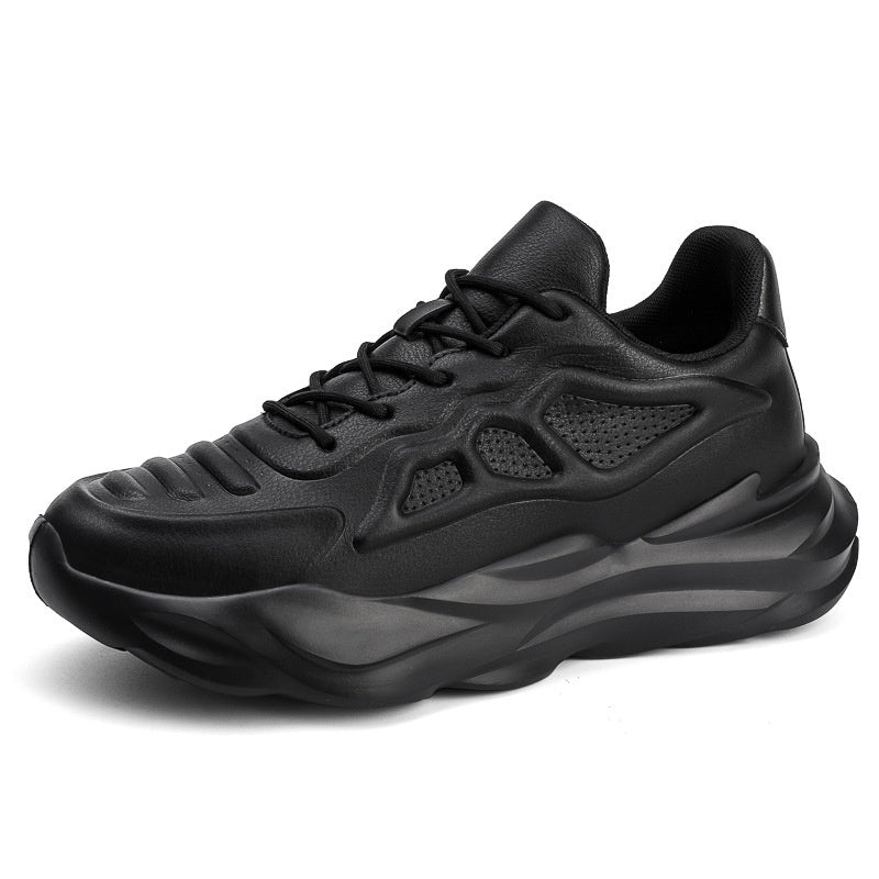 Men’s Breathable Summer Sneakers – Invisible Height-Increasing 8CM Clunky Shoes