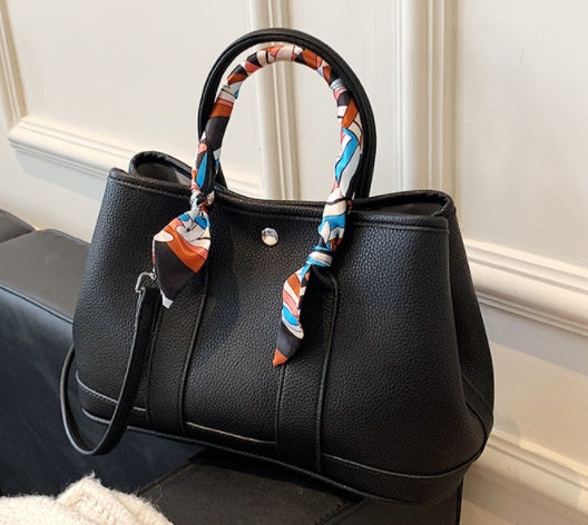 Women’s Scarf Bag – New Fashion Shoulder Crossbody Tote Handbag