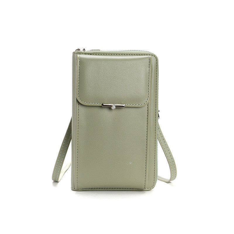 Women’s Large Capacity Crossbody Bag – Mobile & Long Wallet