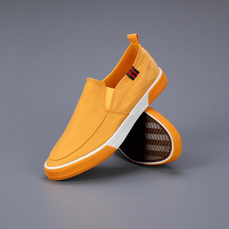 Men’s Plus Size Casual Shoes – Lightweight Breathable Linen Canvas Sneakers