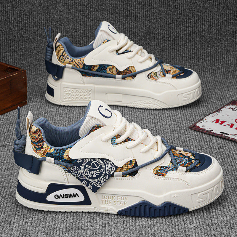 Men’s Casual Shoes – New Thick-Soled Non-Slip Versatile Sneakers