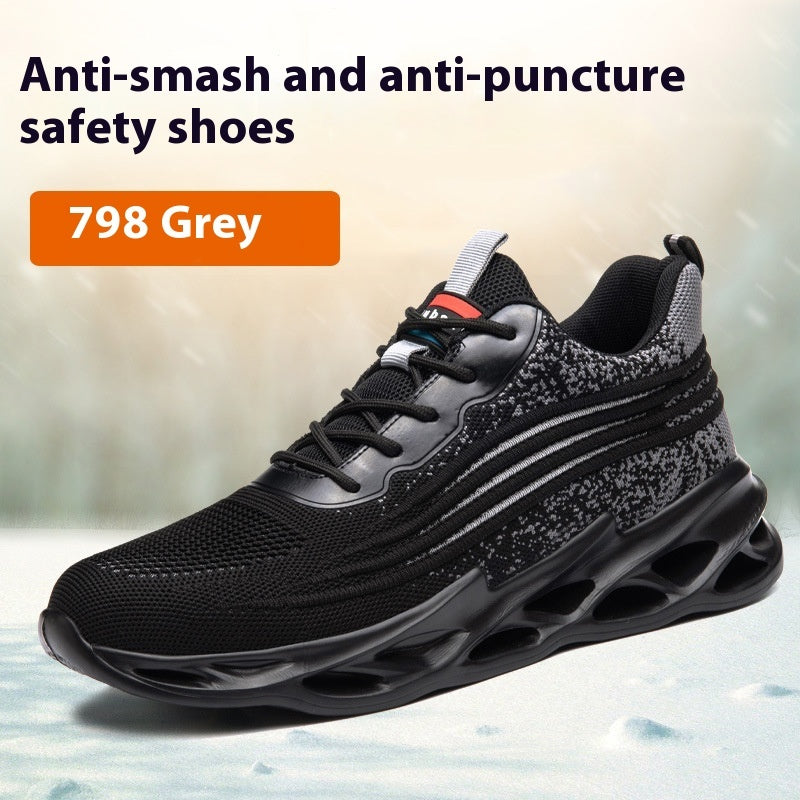 Men’s Protective Shoes – Lightweight, Anti-Smashing, Puncture Resistant