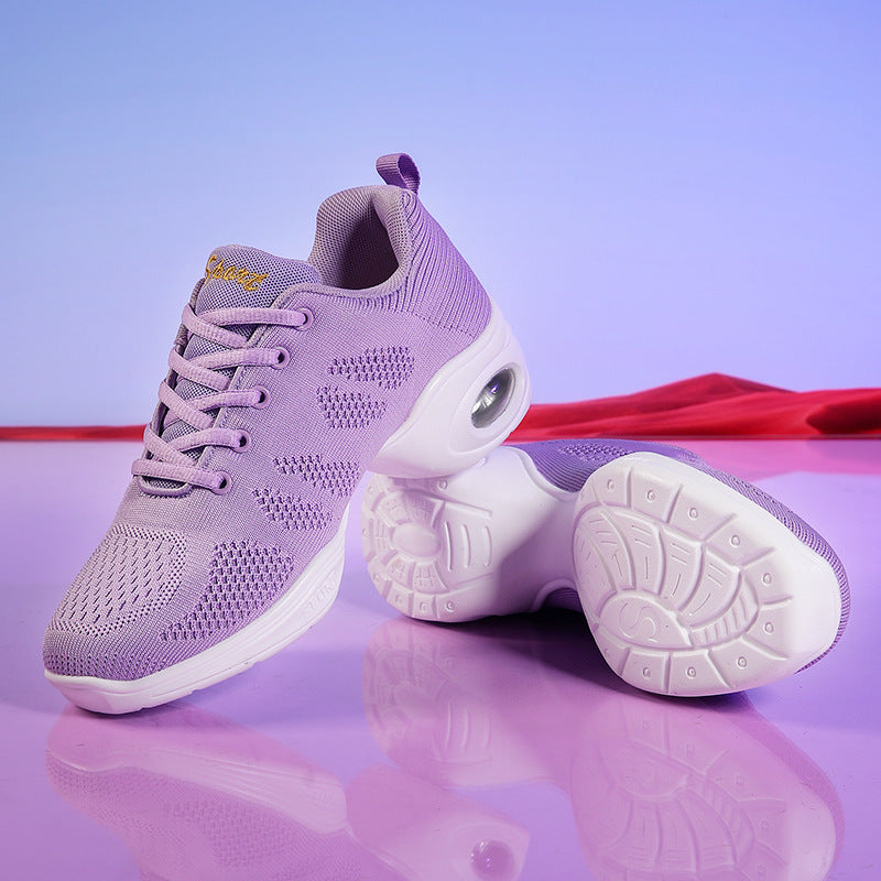 Women's Fashion Fly Woven Mesh Breathable Shoes