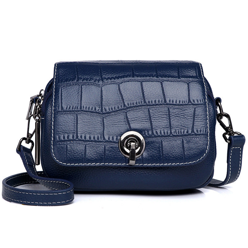 Women’s Korean Cosmetic Messenger Bag – Simple Solid Color Bag