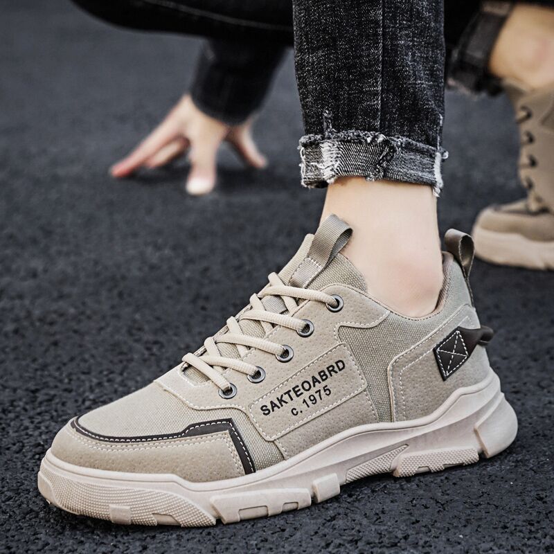 Men’s Outdoor Shoes – Trendy Retro Korean Style