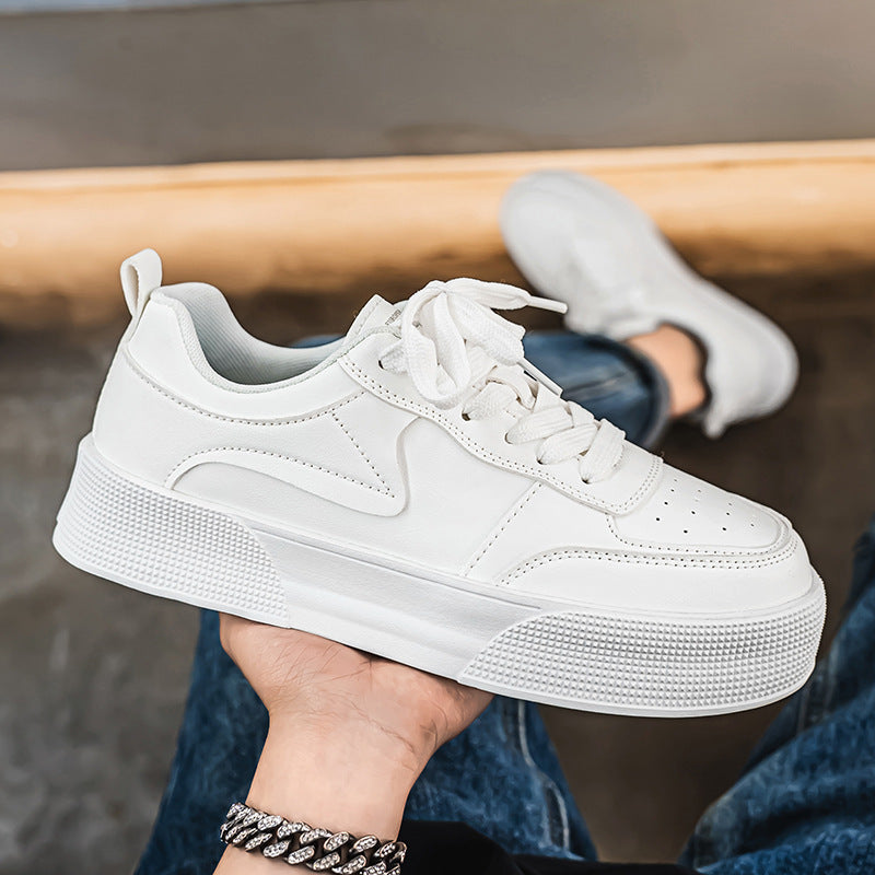 Men’s Versatile White Sneakers – Casual & Sports Footwear
