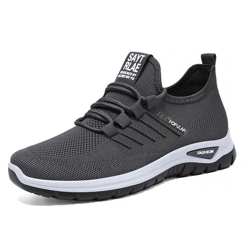 Men’s Lightweight Walking Sneakers – Comfortable Soft Bottom Shoes