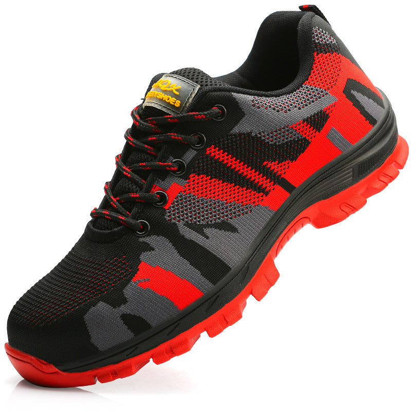 Men’s Breathable Labor Protection Shoes – Autumn & Winter Work Footwear
