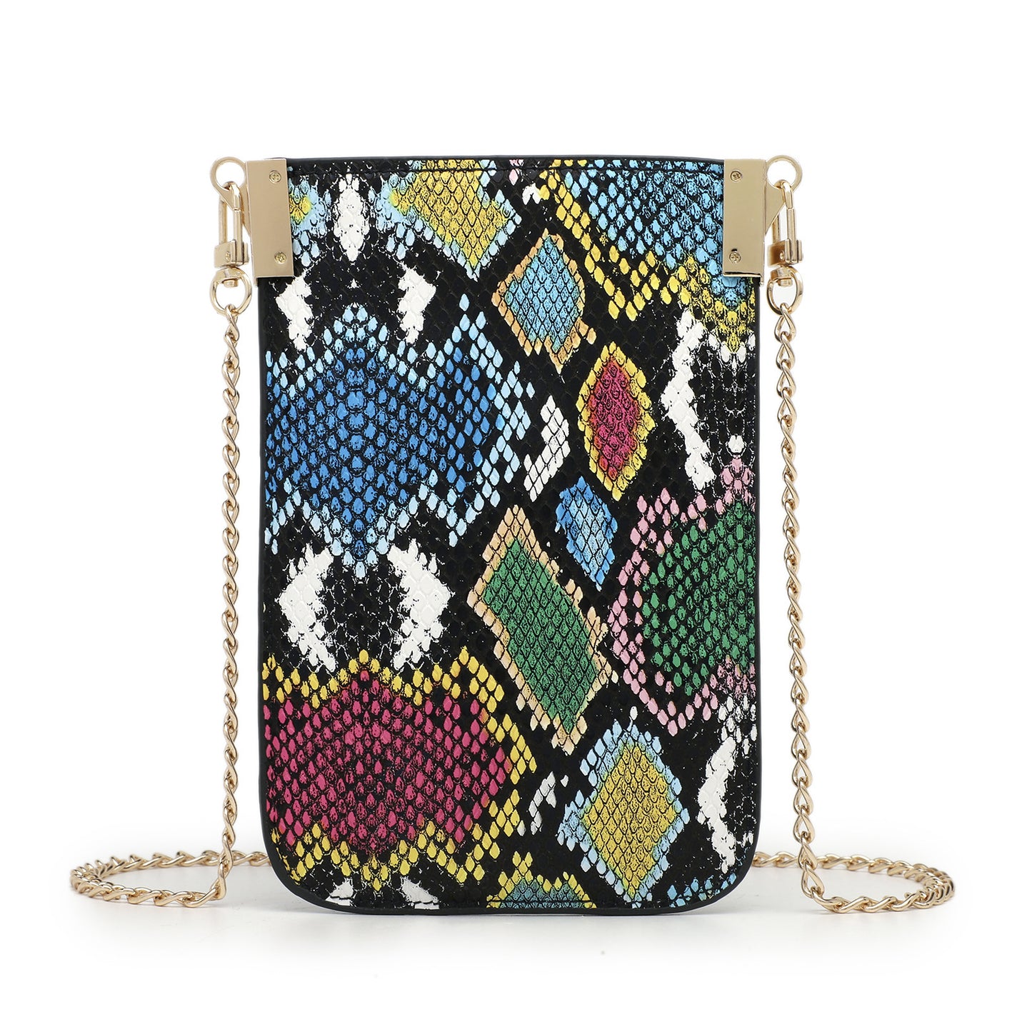 Snake Tie Dyed Mobile Phone Bag Single Shoulder Chain