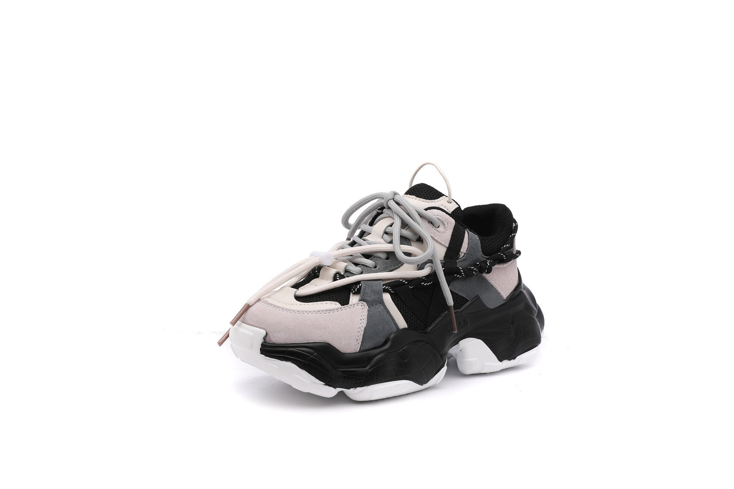 Breathable Tide Thick Bottom Increased Casual Sports Running Shoes Women