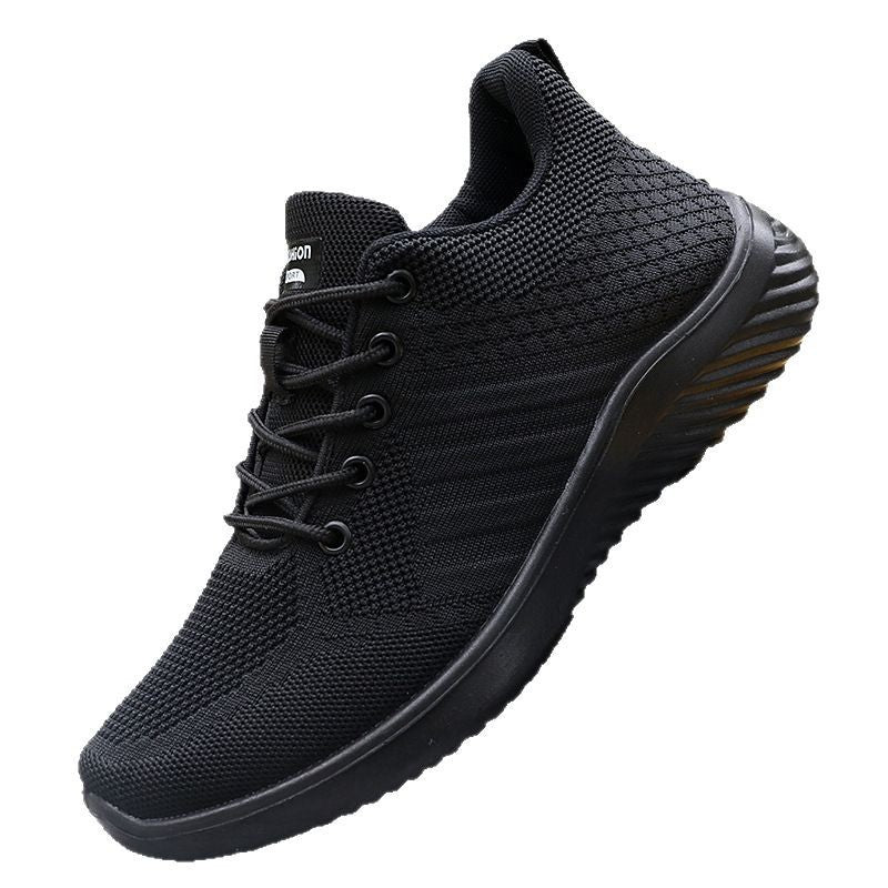 Men’s Breathable Mesh Sneakers – Durable Polyurethane Casual Shoes