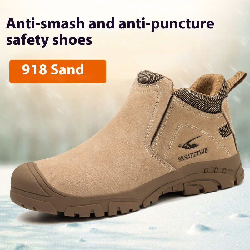 Men’s Safety Shoes – Anti-Smashing, Puncture-Resistant Work Sneakers