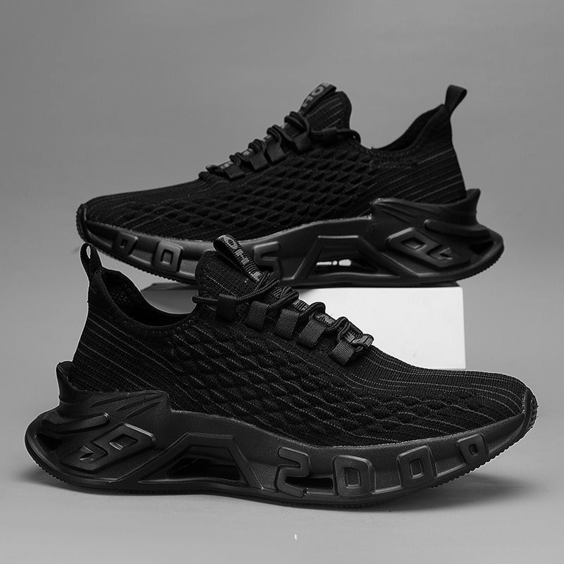 Men’s Plus Size Blade Running Shoes – Breathable Mesh, Fashion Sports Style