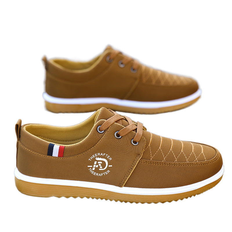 Men's Non-Slip Breathable Work Shoes – Wear-Resistant Casual Sneakers with Deodorant