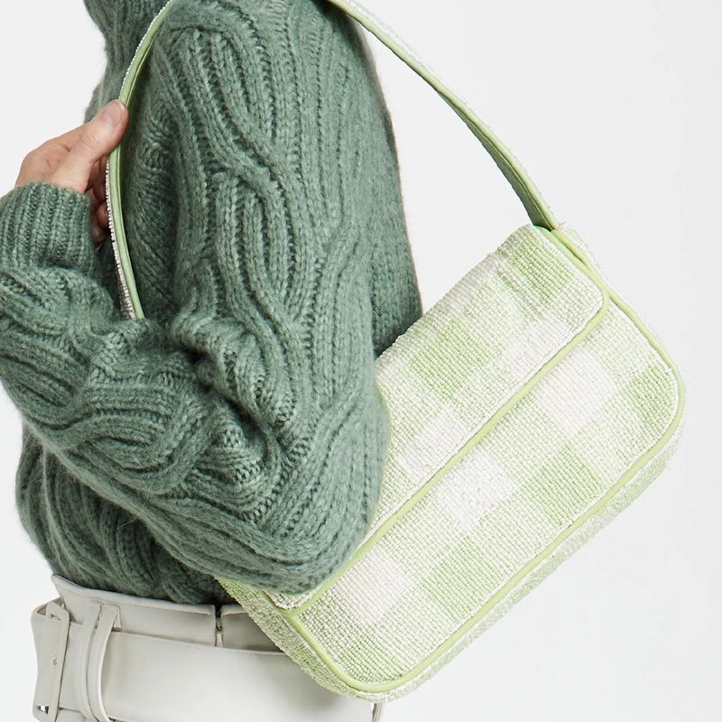 Women’s Boho Hand-Carry Bag – Small Underarm Shoulder Tote