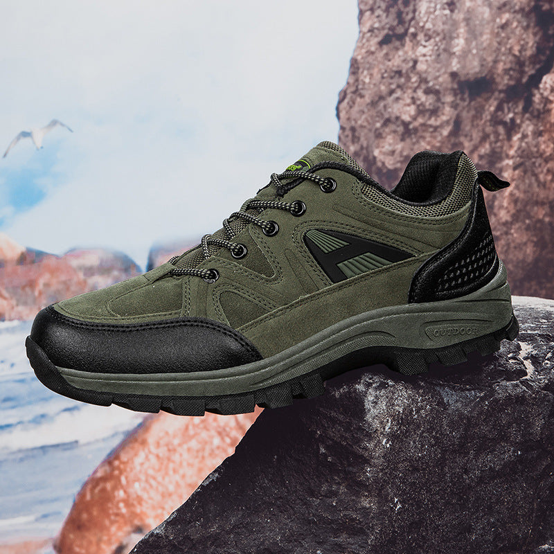 Men’s Outdoor Combat Boots – Low-Top Wear-Resistant Climbing Shoes