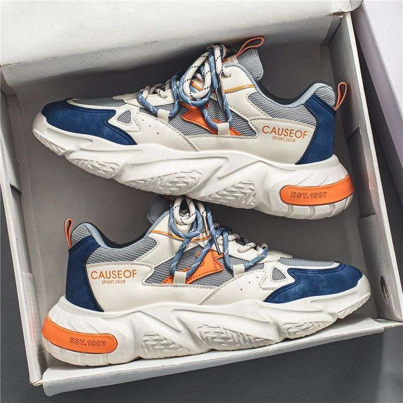 Men’s Summer Korean Style Sports Shoes – Youth Casual Running