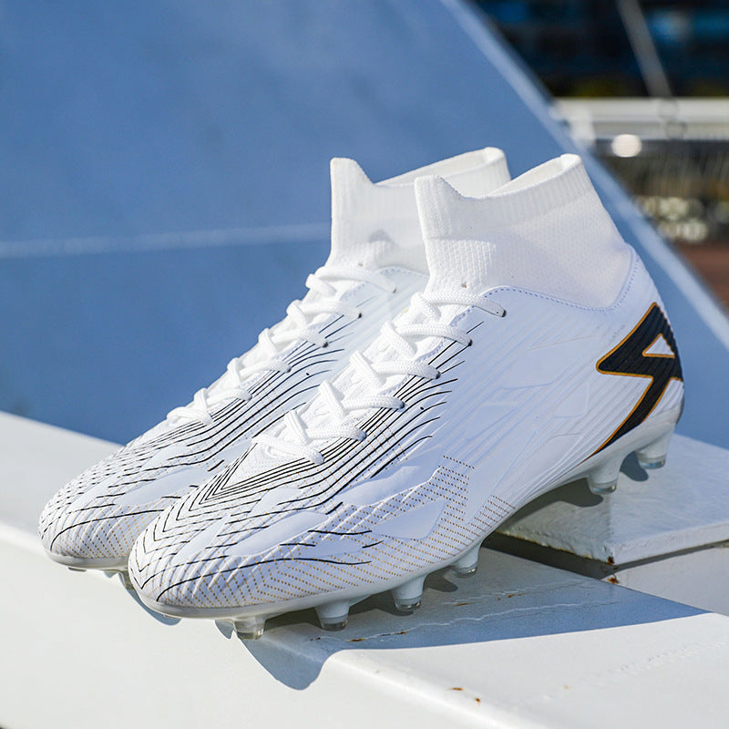 Men’s High-Top Turf Soccer Shoes – Plus Size Available