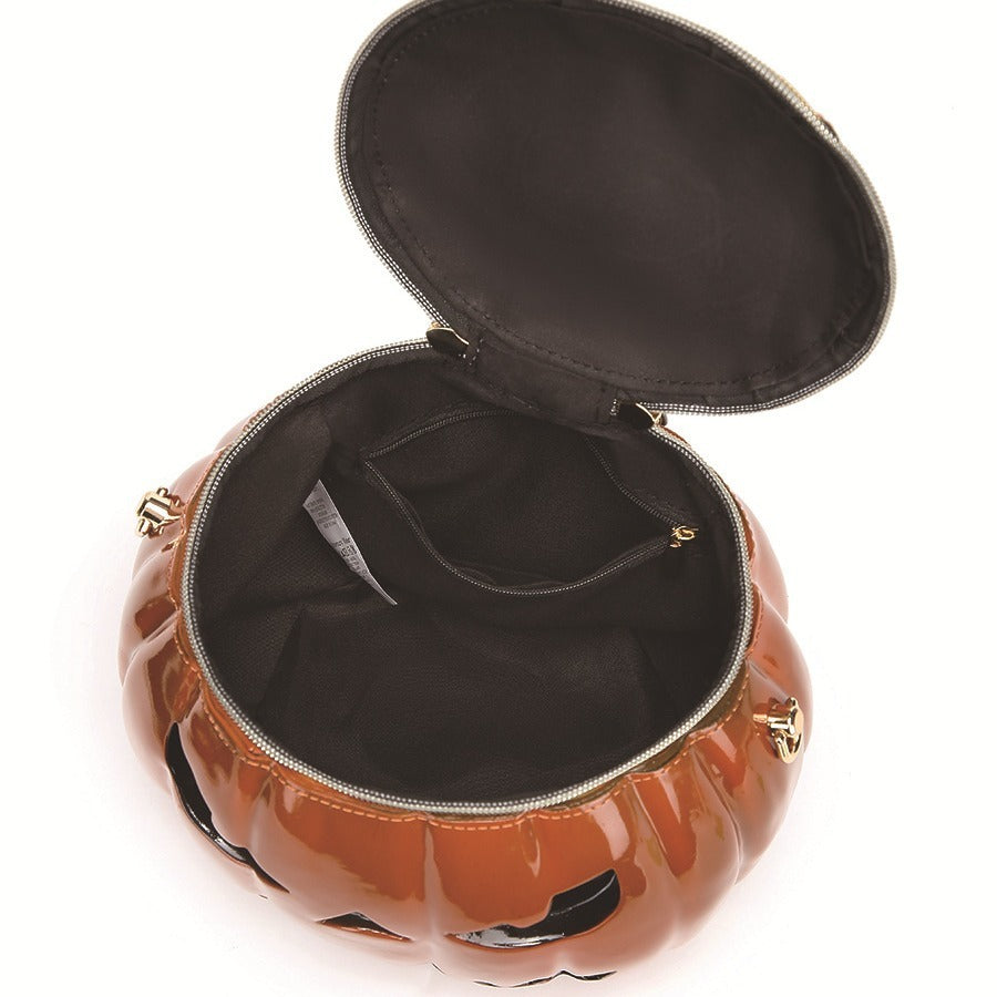 Women’s Pumpkin Shoulder Bag – Casual Multi-purpose Crossbody