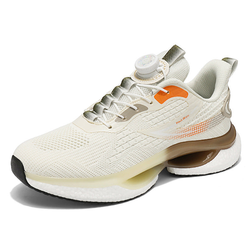 Adjustable Rotating Button Sports Shoes – Teen Running Sneakers