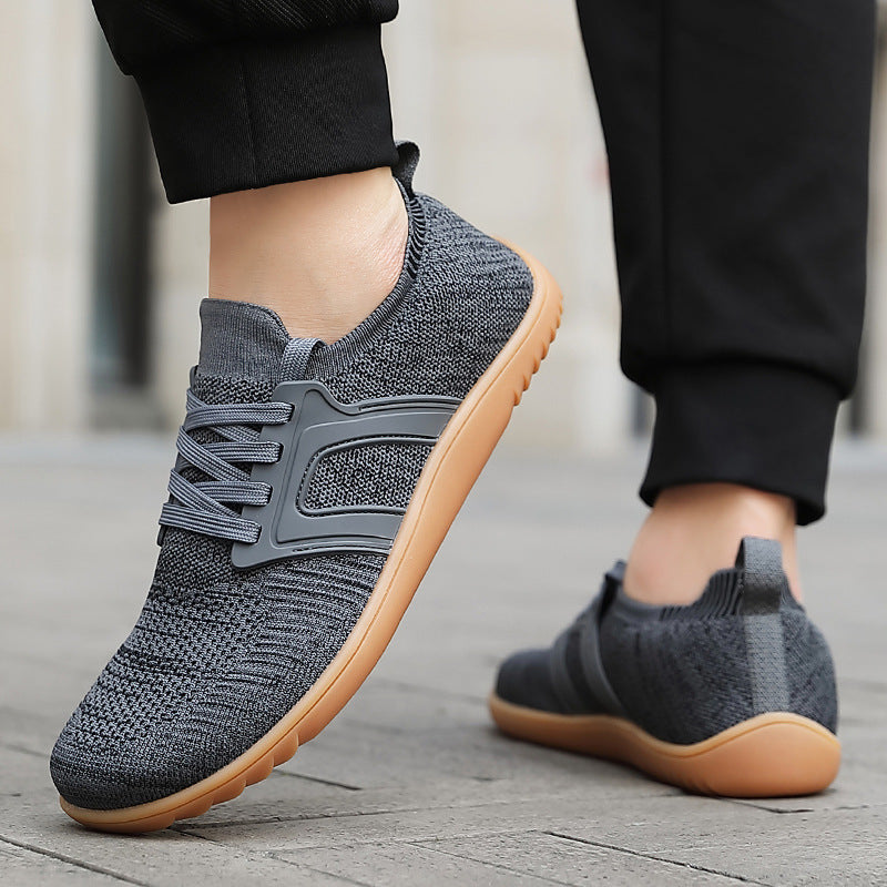 Men’s Barefoot Hiking Boots – Wide Head Design, Casual Fashion Style