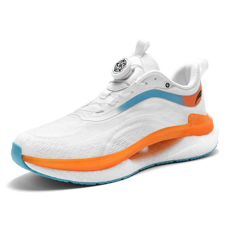 Men’s Breathable Running Shoes – Popcorn Sole Lightweight Sneakers