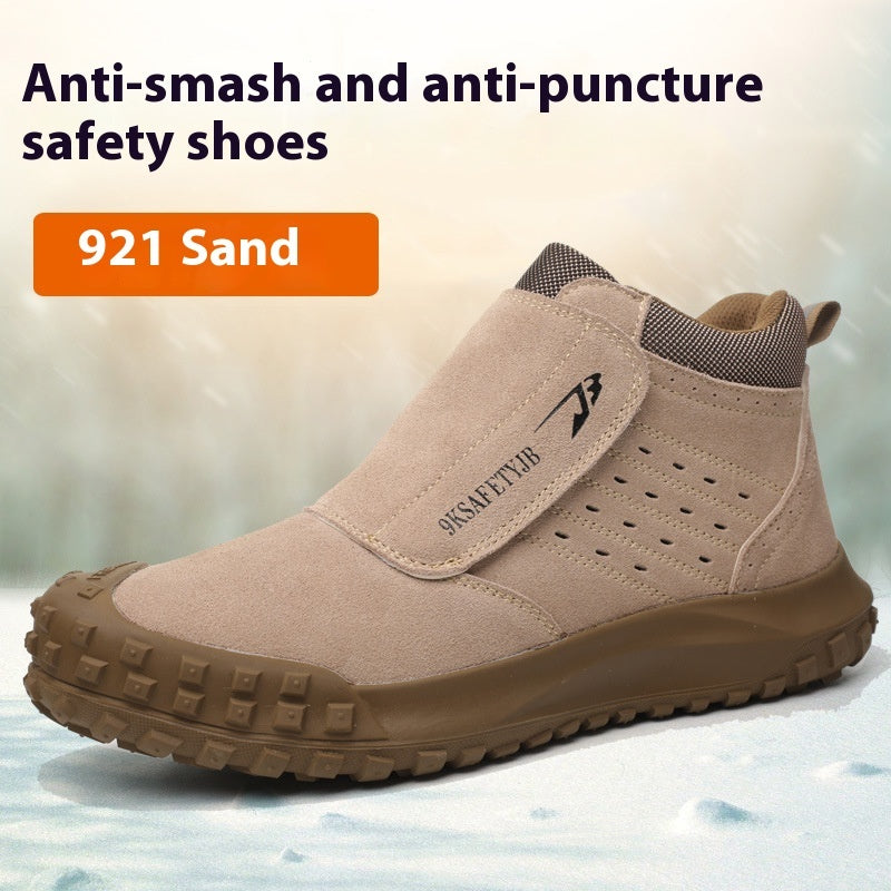 Men’s Safety Shoes – Anti-Smashing, Puncture-Resistant Work Sneakers