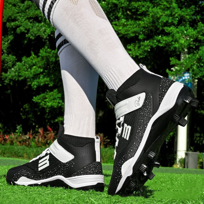 Youth Non-Slip Softball Sneakers – Wear-Resistant Training Shoes