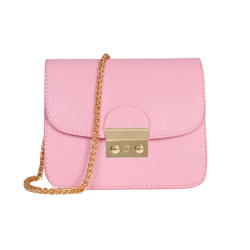 Trendy Women's Square One-shoulder Chain Bag