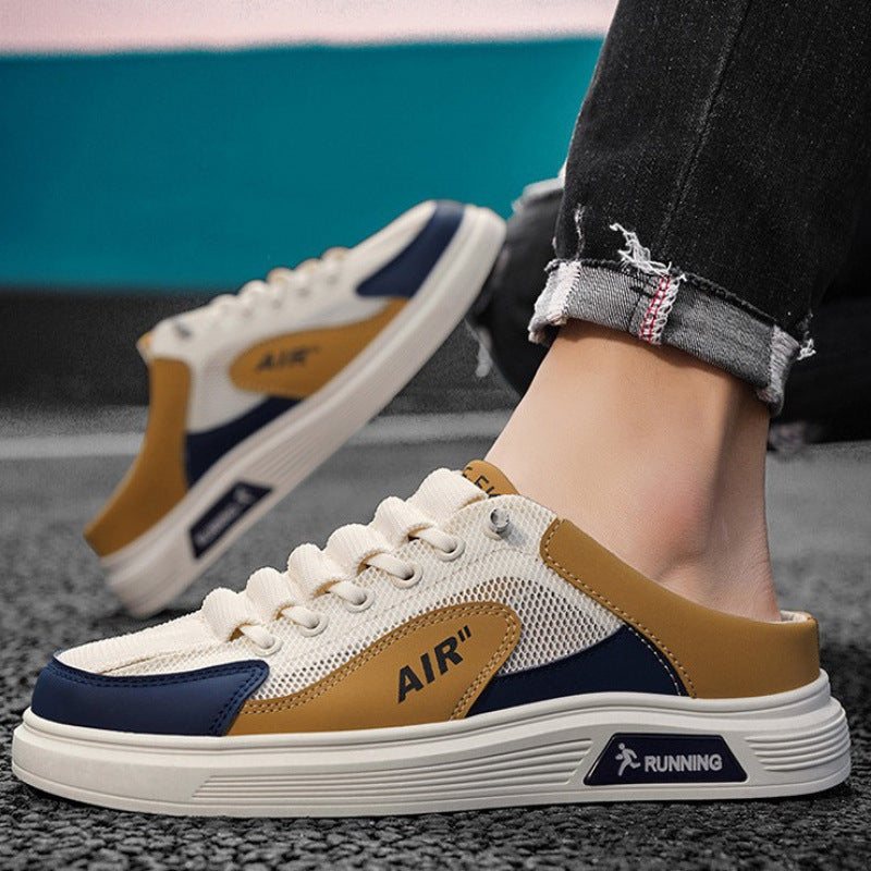 Men’s Low-top Casual Shoes – Wear-resistant Rubber Sole, All-day Comfort