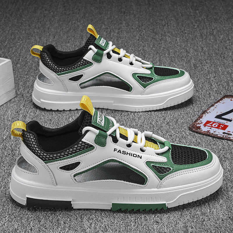 Men’s Height-Increasing Sneakers – Breathable, Shock-Absorbing, Non-Slip, Wear-Resistant Shoes