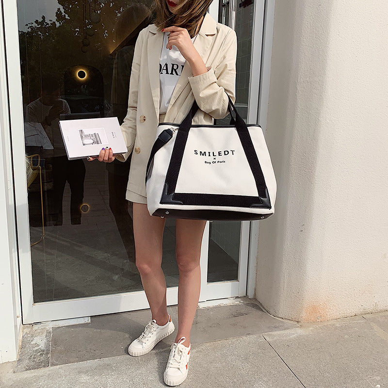 Women’s Messenger Bag – One-Shoulder Large Capacity Travel Tote