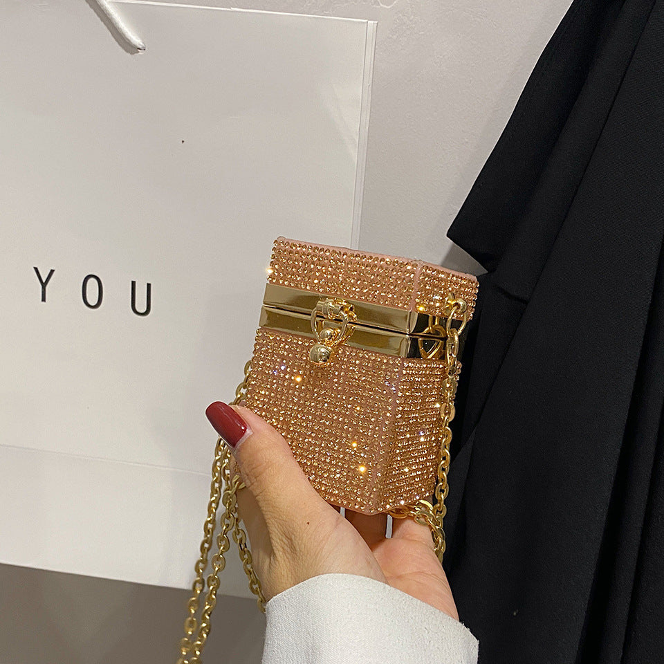 Women’s Fashion Chain Handbag – Messenger Box Hand-Carry Bag