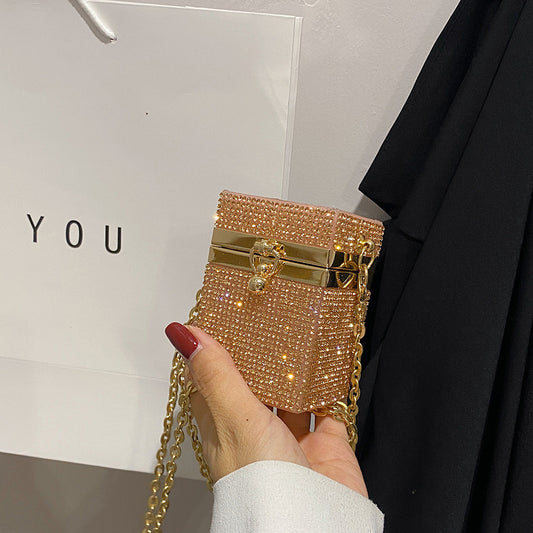 Women’s Fashion Chain Handbag – Messenger Box Hand-Carry Bag