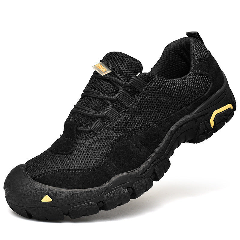 Men’s Non-slip Hiking Shoes – Breathable Wearable Sports & Travel Sneakers