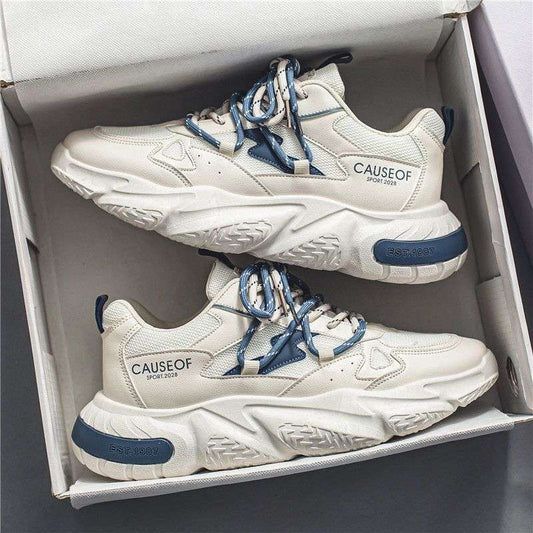 Men’s Summer Korean Style Sports Shoes – Youth Casual Running