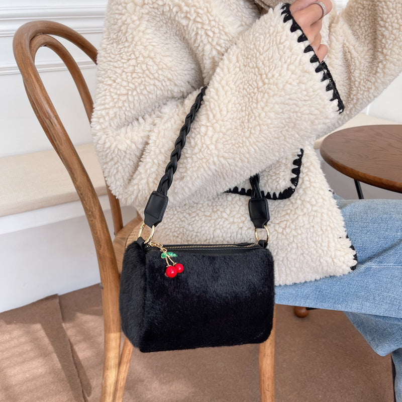 Ladies Flower Shoulder Strap Bag – Sweet New Zealand Style Shoulder Handbag