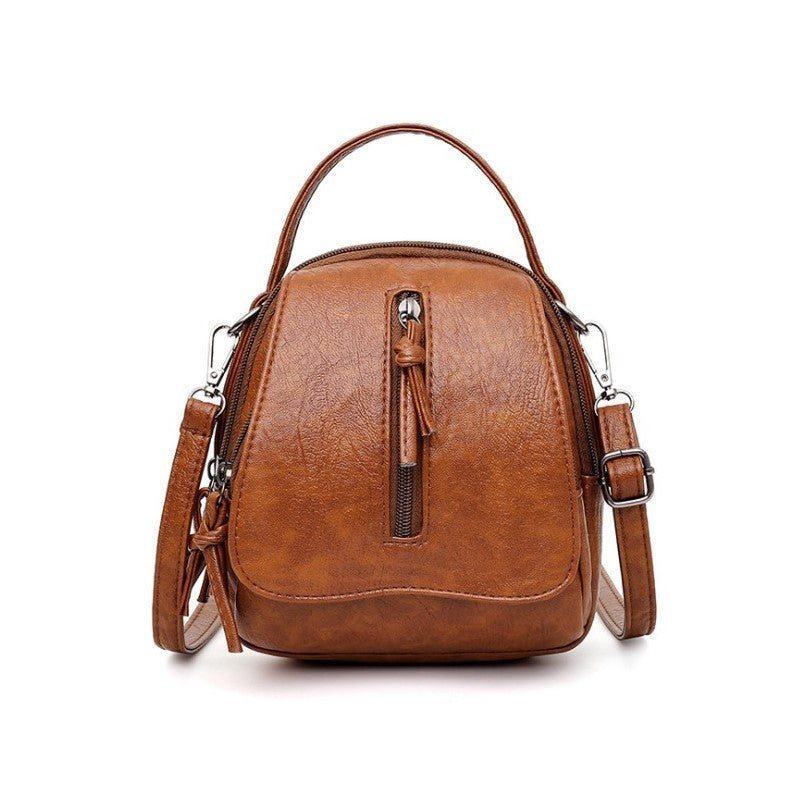 Women's Large-Capacity PU Soft Leather Single Shoulder Bag