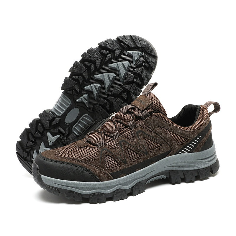 Men’s Hiking Shoes – Wear-resistant Outdoor Camping & Running Sneakers
