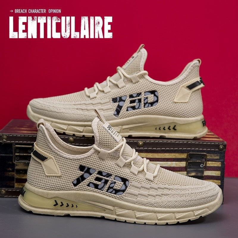 Men’s Fashion Casual Flying Woven Sneakers