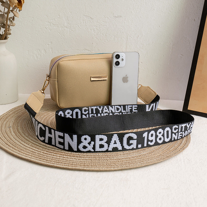 Women’s Minimalist Shoulder Bag – Simple Small Square Purse