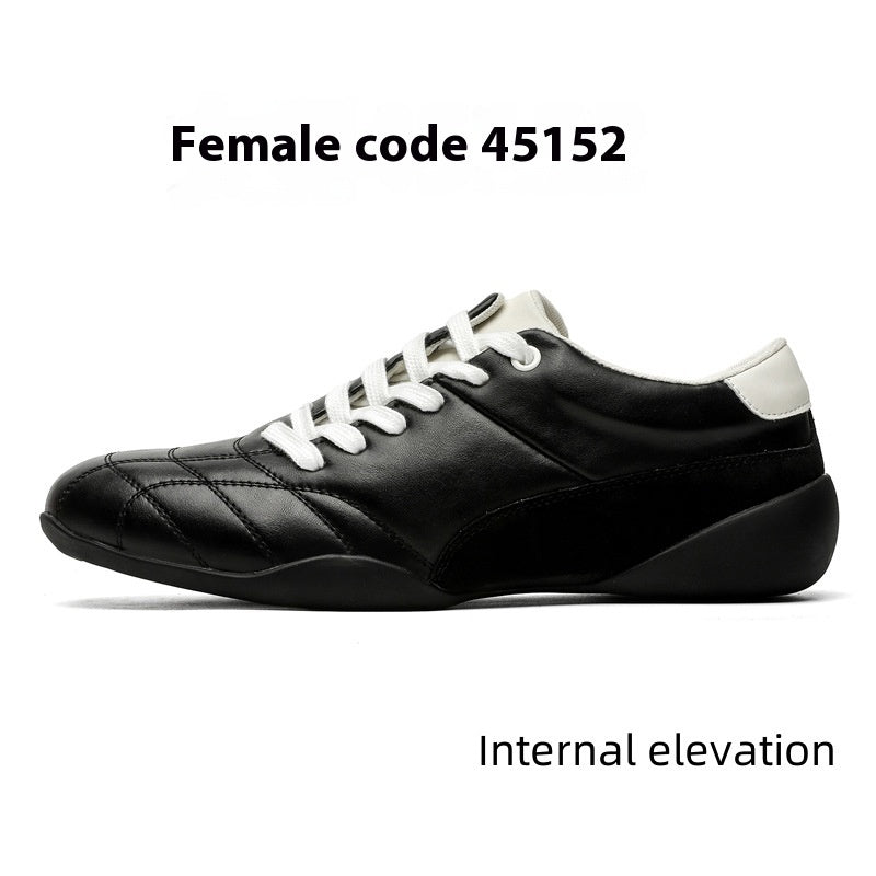 Men's Retro Oblique Lace-Up Sneakers – Flat Sports Casual Shoes