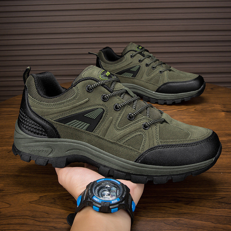 Men’s Outdoor Combat Boots – Low-Top Wear-Resistant Climbing Shoes