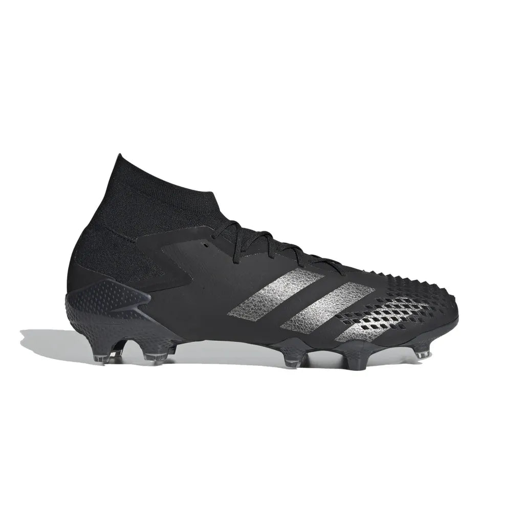 Adidas Shoes Predator 201 FG Black Silver