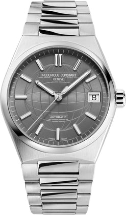 frederique constant highlife stainless steel lady's watch