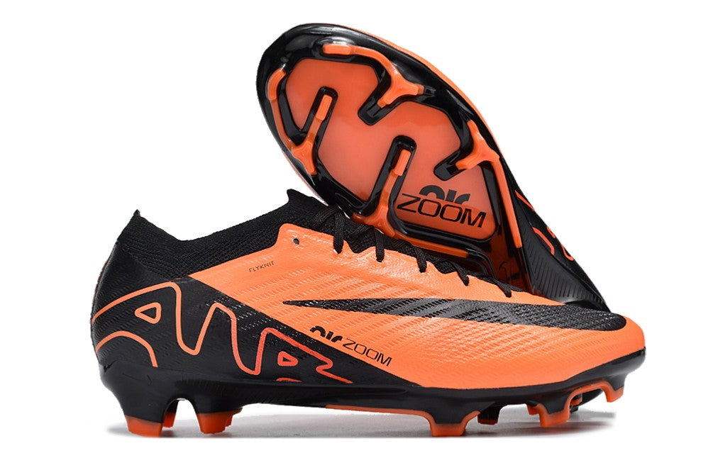 Nike Mercurial Superfly 9 Academy Multi-Ground High-Top Soccer Cleats Orange Black Volt