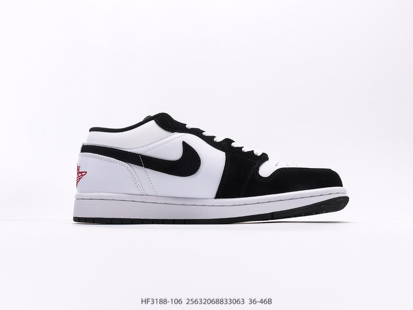 Air Jordan 1 Low Panda Toe